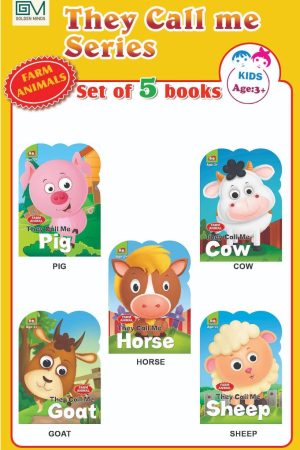 They Call Me Series - Farm Animal (Set of 5 Books) By Golden Minds Publishing House