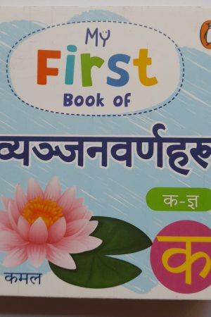 My First Book Of Byanjanbarnaharu - Board Book