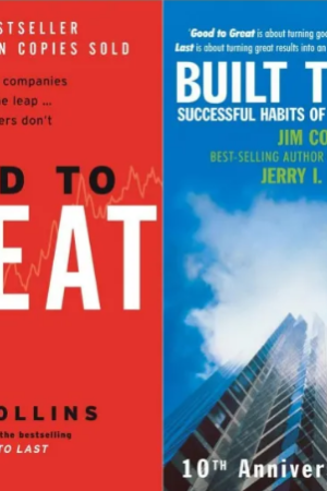 Set Of Combo (Good To Great & Built To Last) By Jim Collins