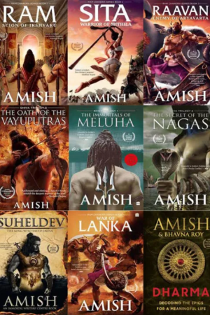 Combo Set Of Amish Tripathi (Nine Books)